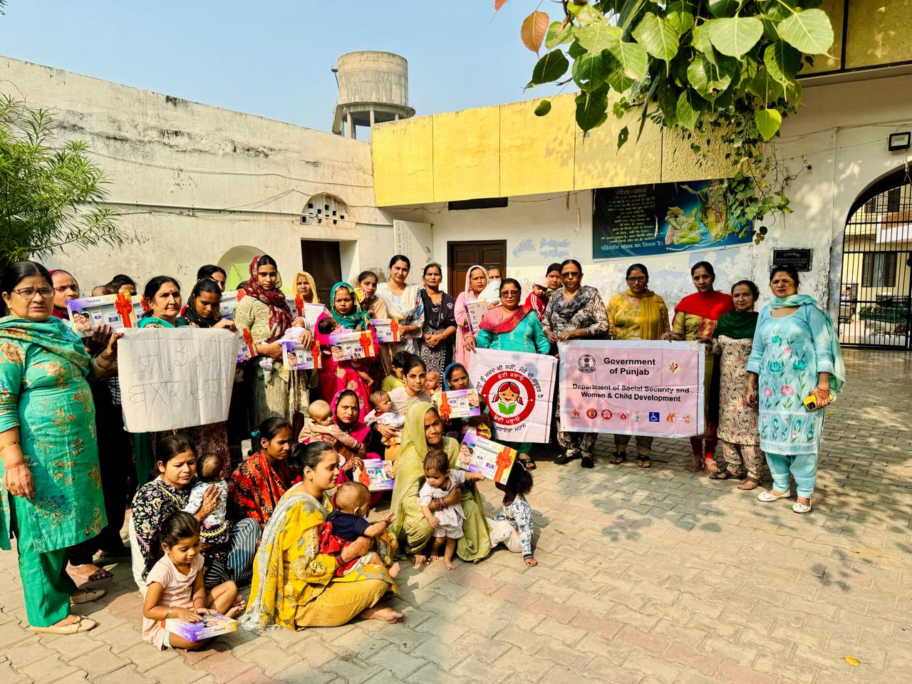 Baby kits given to new born girls under 'Beti Padhao, Beti Bachao'